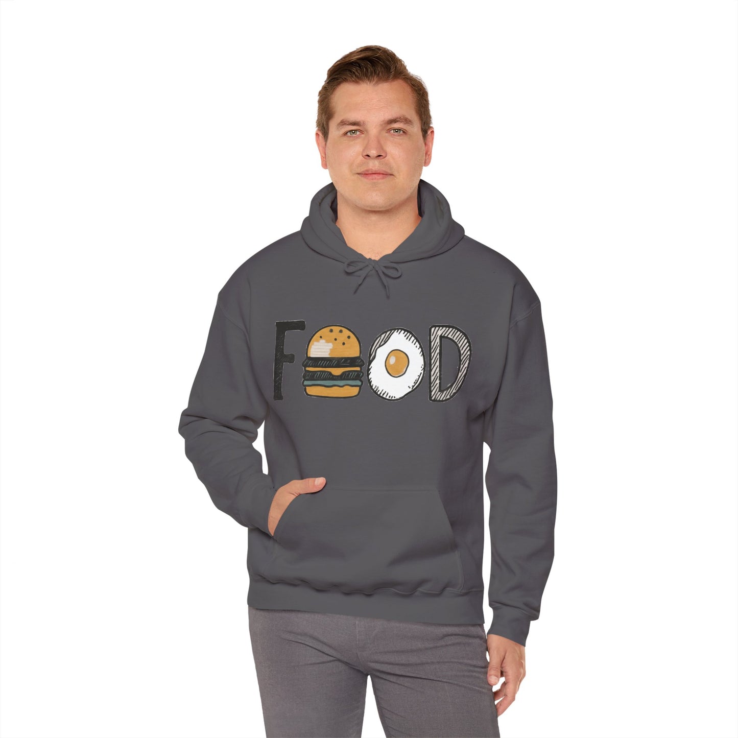 Foodie Hoodie - Casual Hooded Sweatshirt - Fun Gift for Chefs & Food Enthusiasts
