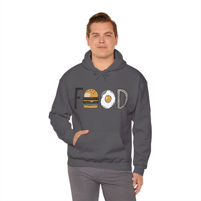 Foodie Hoodie - Casual Hooded Sweatshirt - Fun Gift for Chefs & Food Enthusiasts
