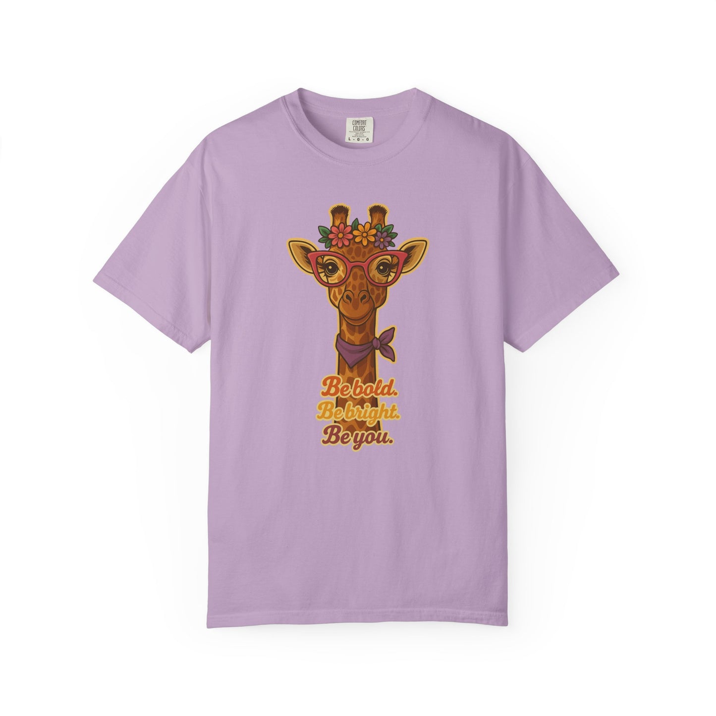 Cute Giraffe T-shirt | Inspirational Women's Graphic Tee
