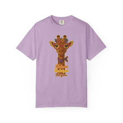 Cute Giraffe T-shirt | Inspirational Women's Graphic Tee