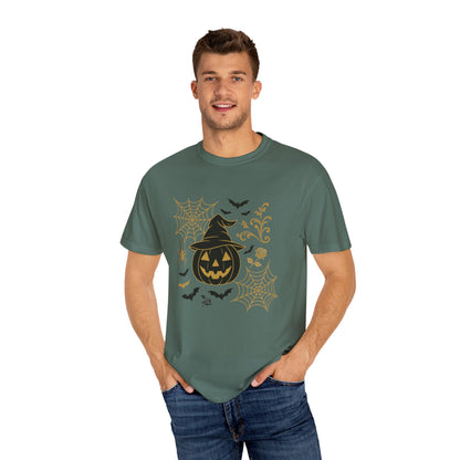 Halloween Pumpkin T-Shirt – Spooky Graphic Tee