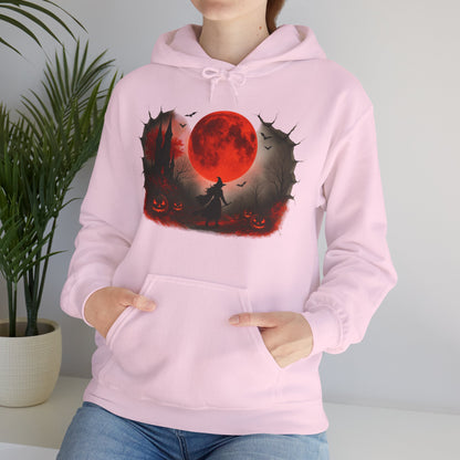 Halloween Hoodie - Cozy Fall Hooded Sweatshirt & Seasonal Gift - Halloween Witch Hoodie - Halloween Costume