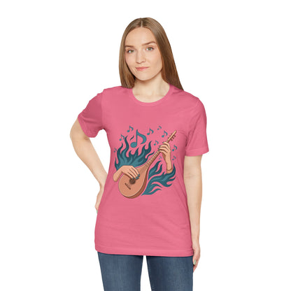 Women's Music Lover T-Shirt | Festival Outfit | Casual Wear Gift |  Lightweight fabric Tee