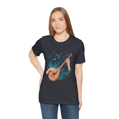 Women's Music Lover T-Shirt | Festival Outfit | Casual Wear Gift |  Lightweight fabric Tee