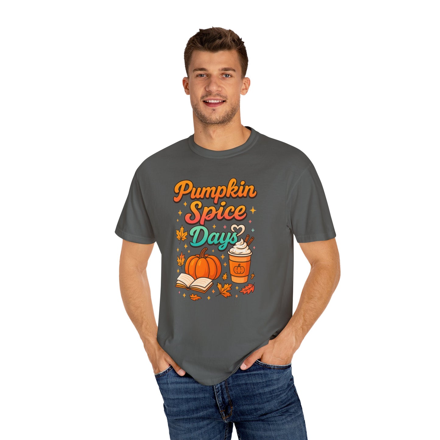 Pumpkin Spice Graphic T-shirt - Halloween Tee