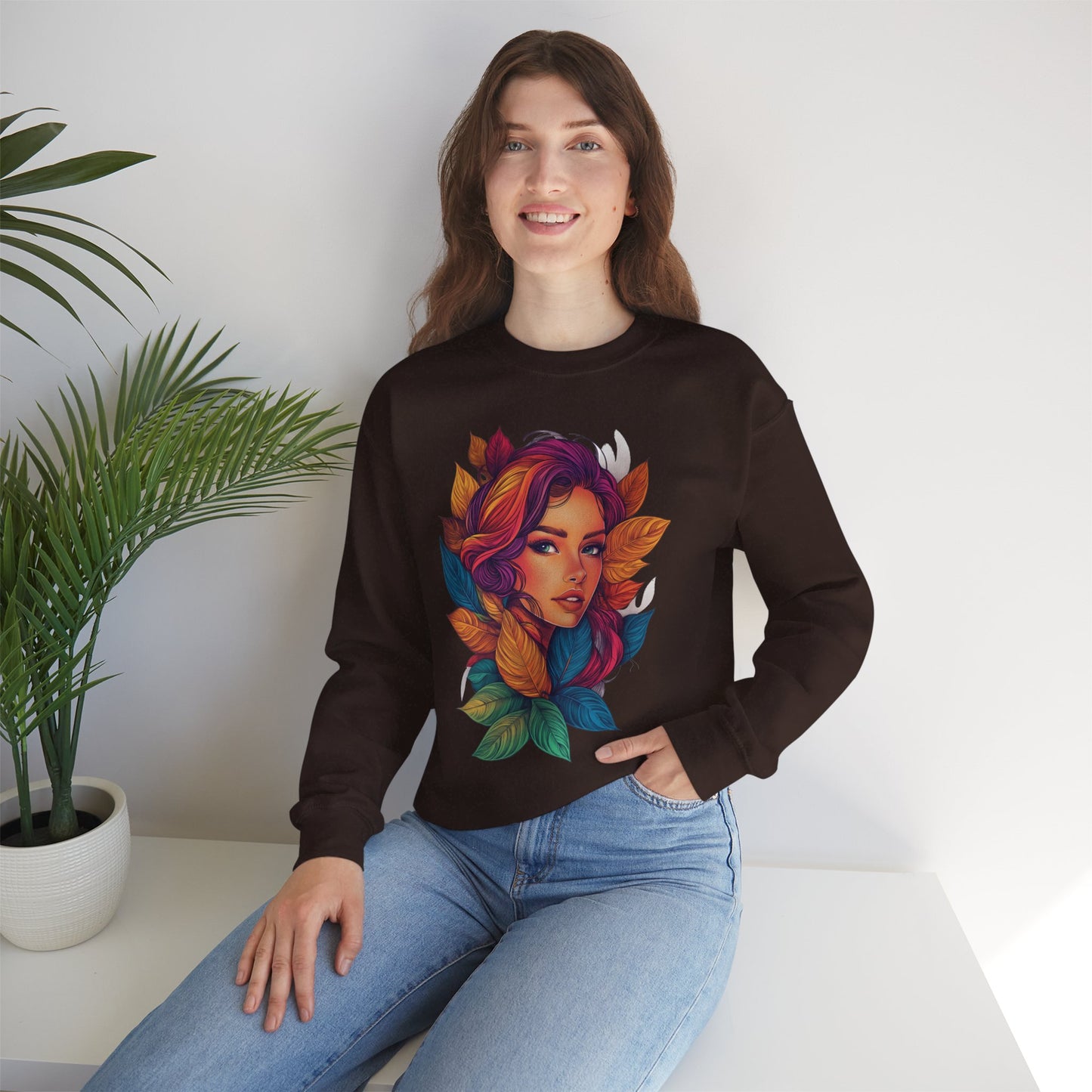 Fall Sweatshirt - Women's Fall Fashion - Seasonal Gift for Her