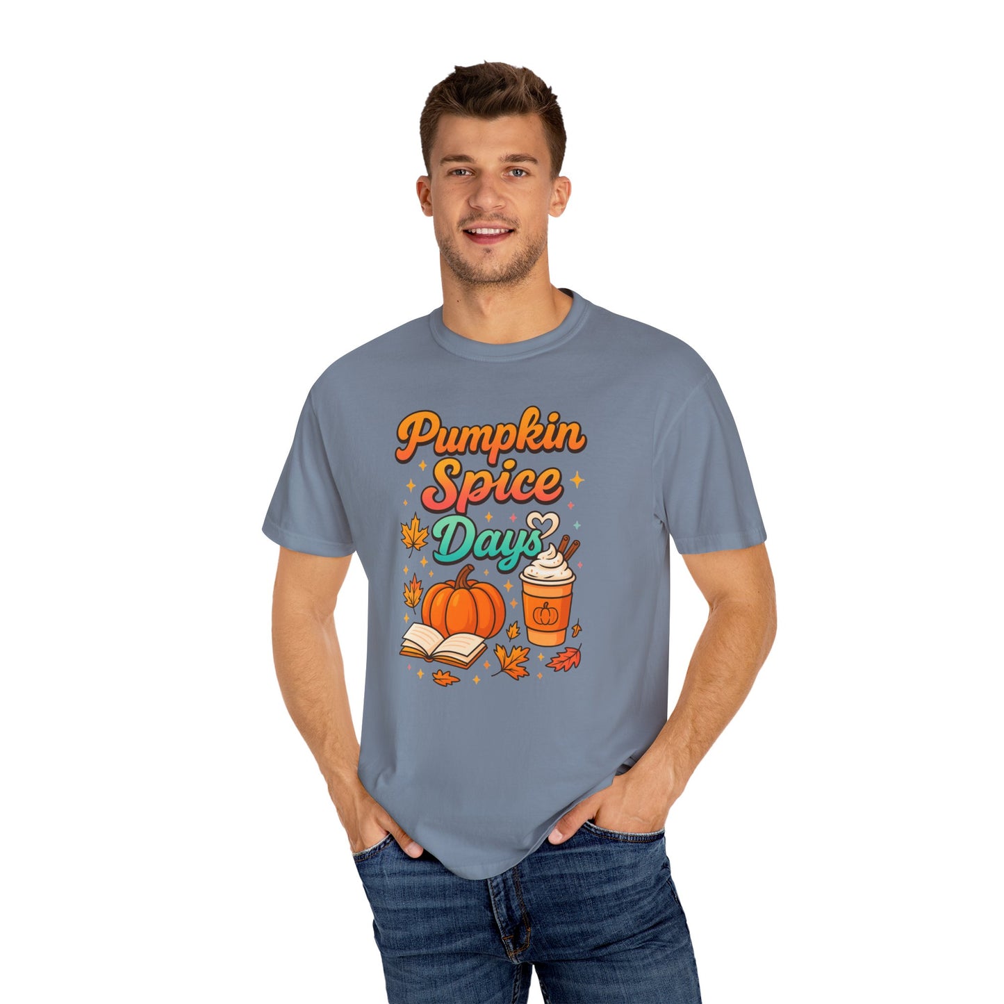 Pumpkin Spice Graphic T-shirt - Halloween Tee