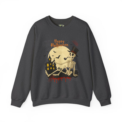 Halloween Skeleton Sweatshirt - Spooky Crewneck- Halloween Crewneck Sweater - Halloween Costume