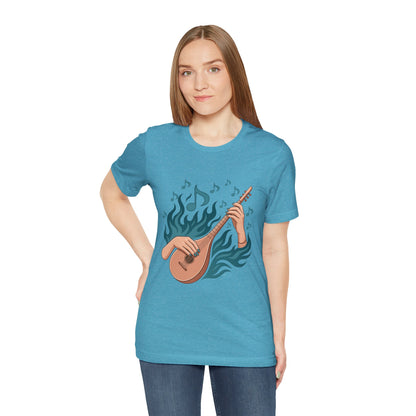 Women's Music Lover T-Shirt | Festival Outfit | Casual Wear Gift |  Lightweight fabric Tee