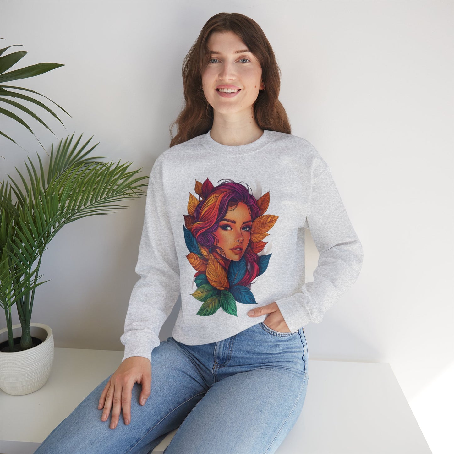 Fall Sweatshirt - Women's Fall Fashion - Seasonal Gift for Her