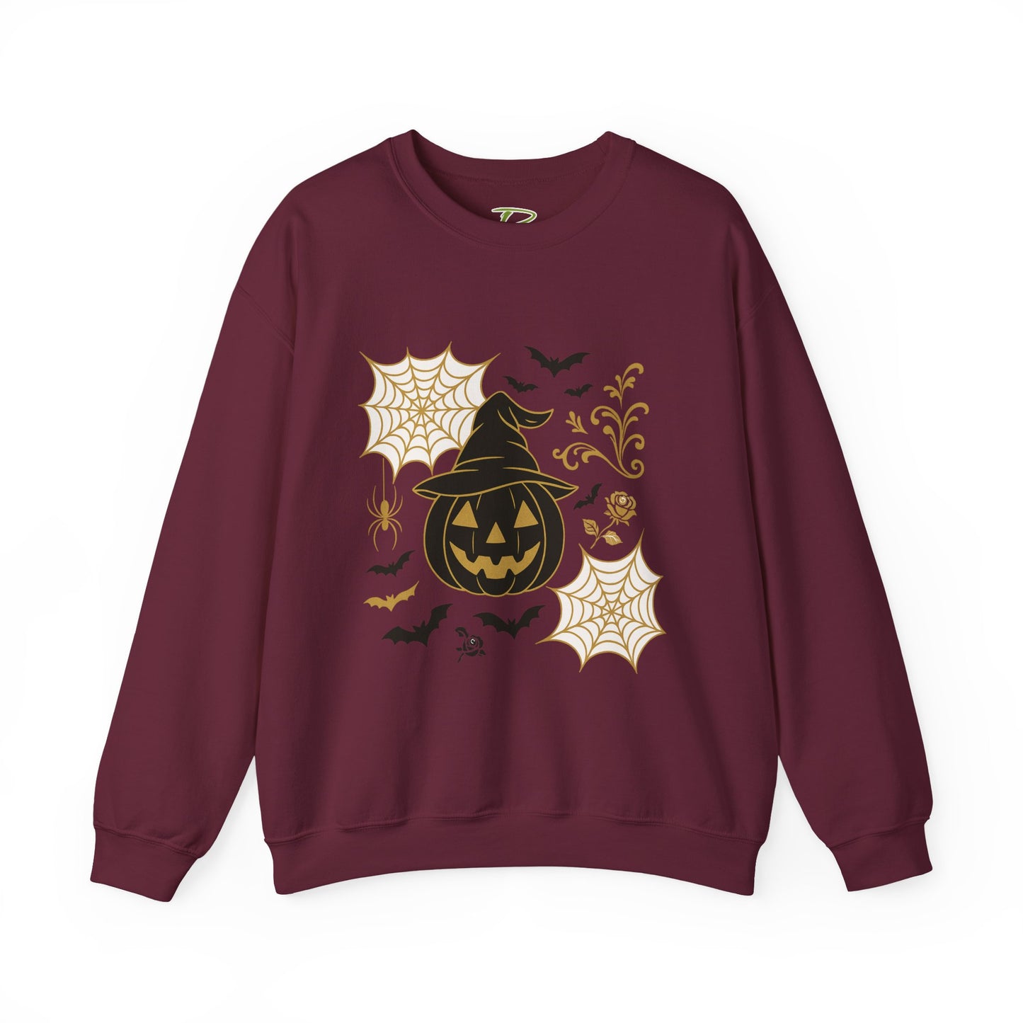 Halloween Pumpkin Sweatshirt – Spooky Crewneck - Halloween Sweatshirt - Cozy Fall Sweater & Seasonal Gift