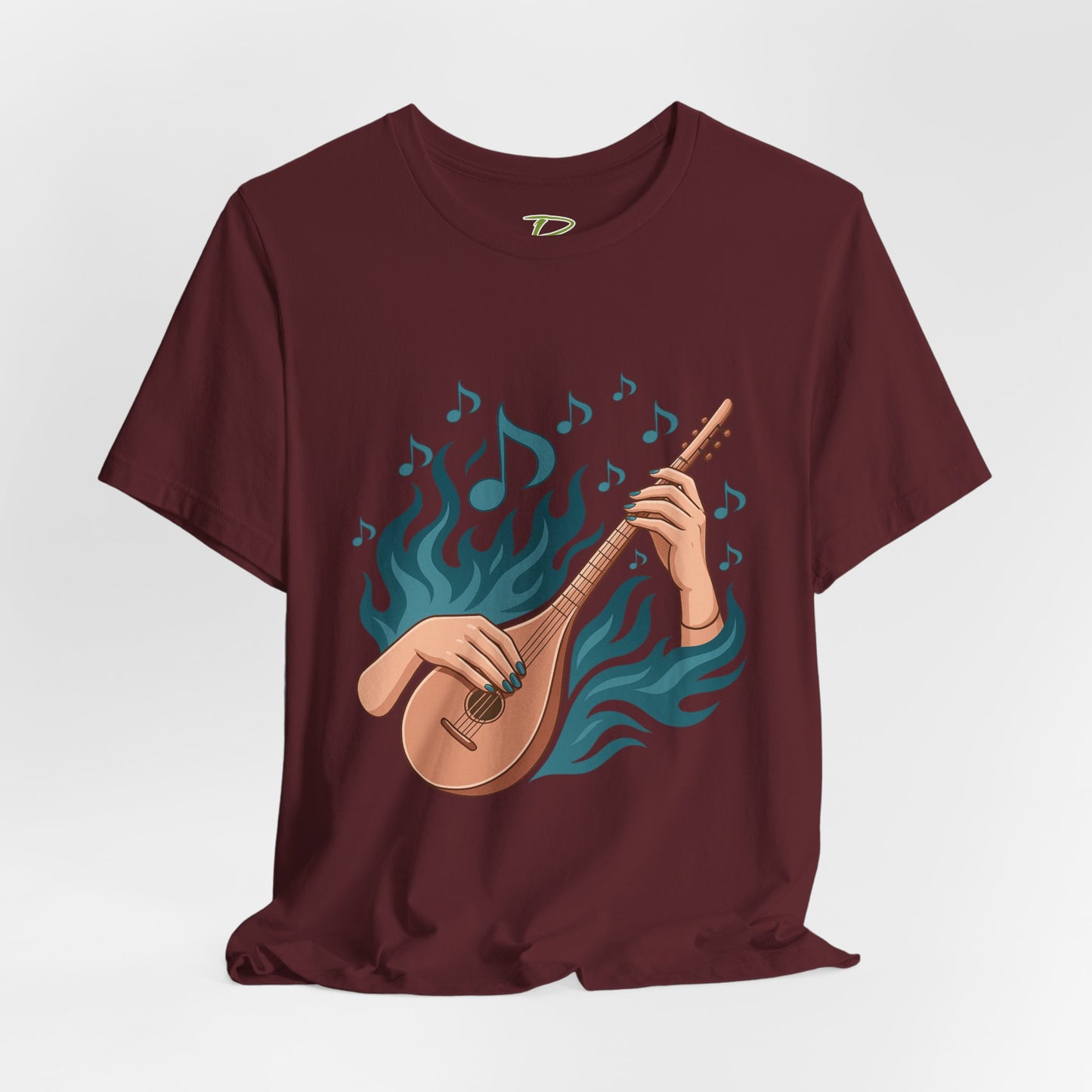 Women's Music Lover T-Shirt | Festival Outfit | Casual Wear Gift |  Lightweight fabric Tee