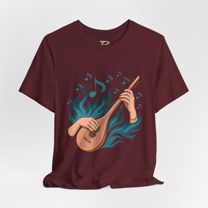 Women's Music Lover T-Shirt | Festival Outfit | Casual Wear Gift |  Lightweight fabric Tee