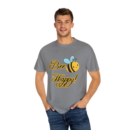 Bee Happy T-shirt | Cute Graphic Tee for Nature Lovers