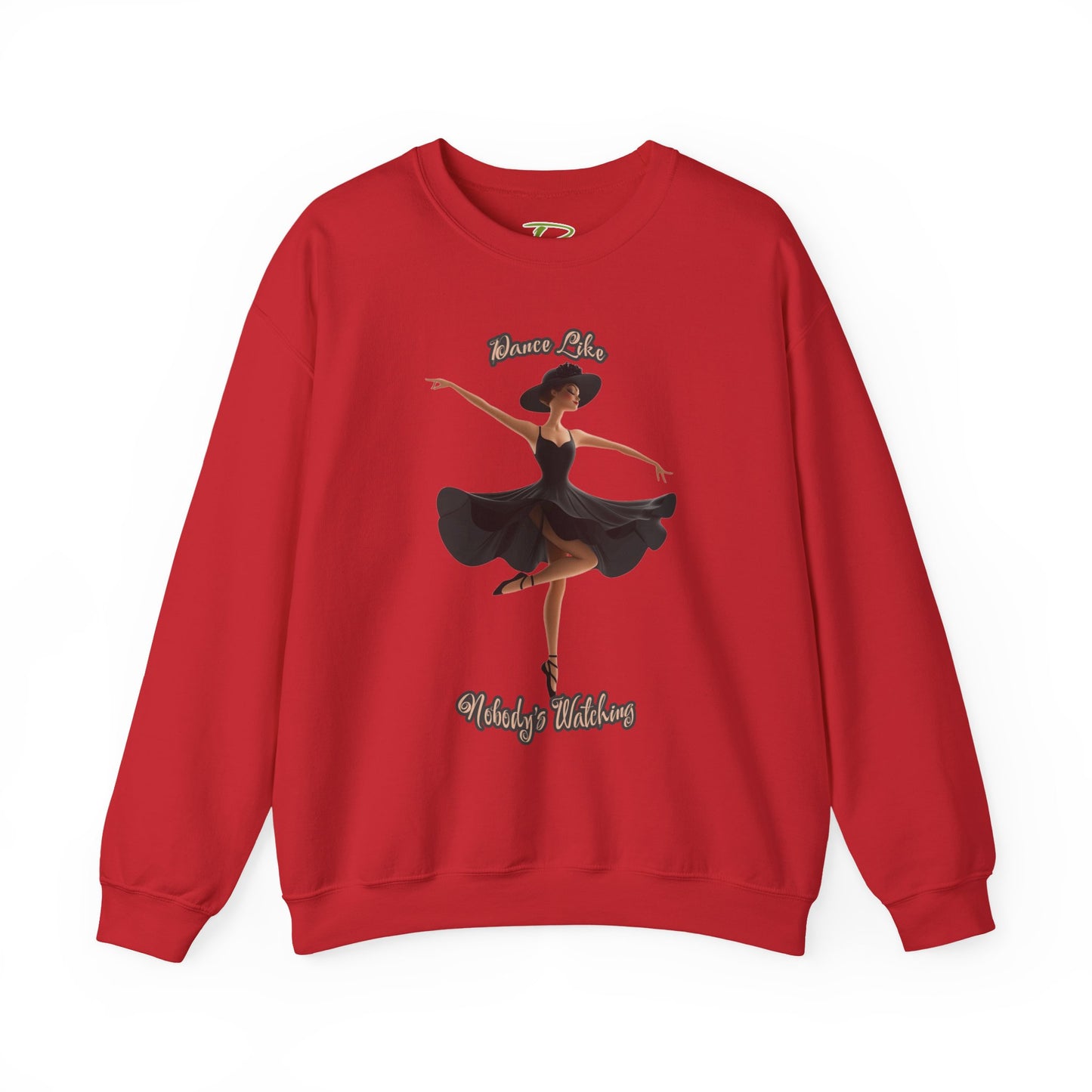 Ballerina Sweatshirt – Women’s Cozy Ballet Crewneck Sweatshirt - Ballerina Valentine Gift
