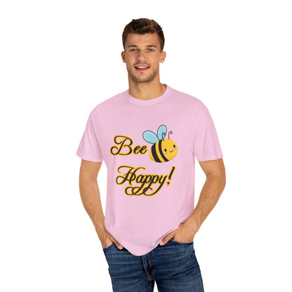 Bee Happy T-shirt | Cute Graphic Tee for Nature Lovers