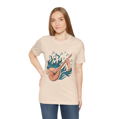 Women's Music Lover T-Shirt | Festival Outfit | Casual Wear Gift |  Lightweight fabric Tee