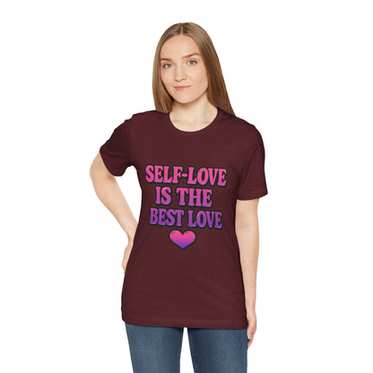 Self-Love T-Shirt -  Lightweight fabric Tee - Engagement gift idea