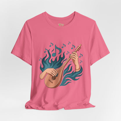 Women's Music Lover T-Shirt | Festival Outfit | Casual Wear Gift |  Lightweight fabric Tee