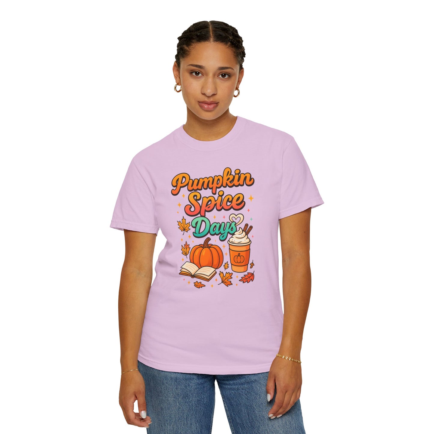 Pumpkin Spice Graphic T-shirt - Halloween Tee