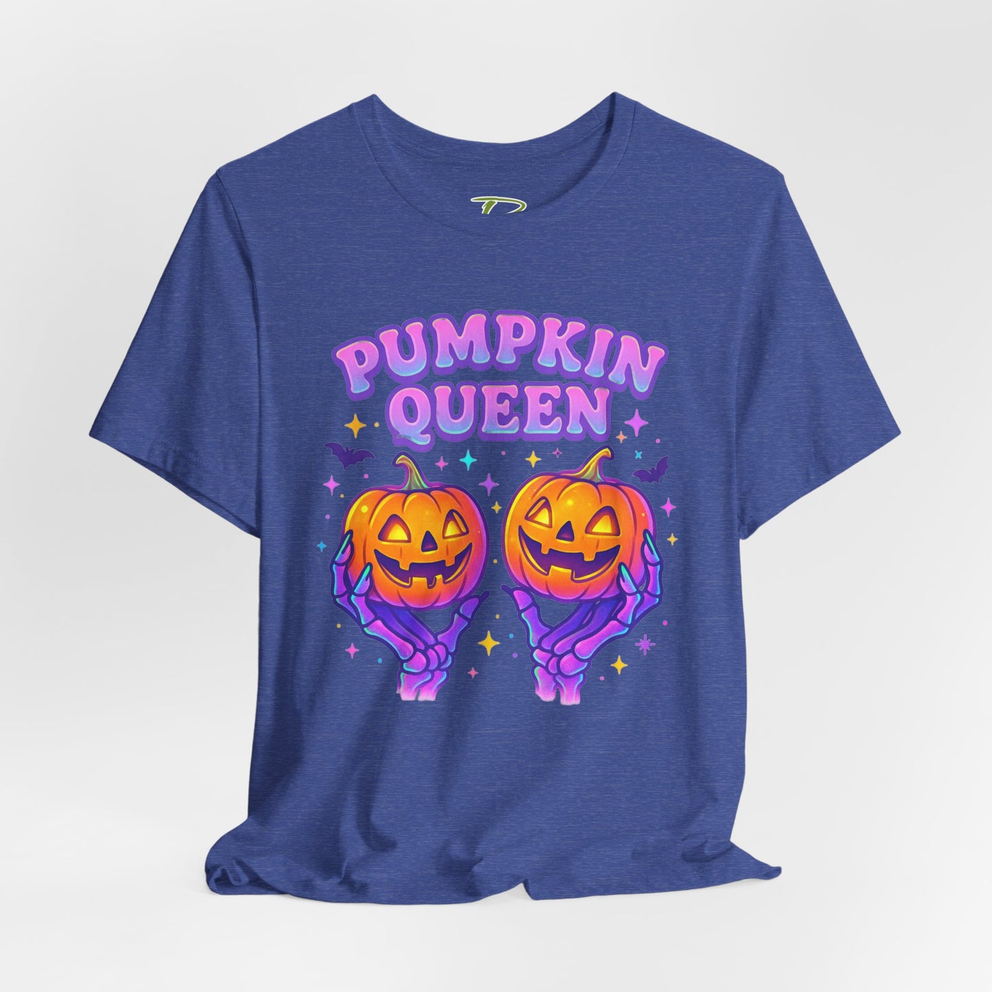 Pumpkin Queen Halloween T-Shirt - Lightweight fabric Tee - Cute Fall Graphic Tee - Spooky Season Outfit
