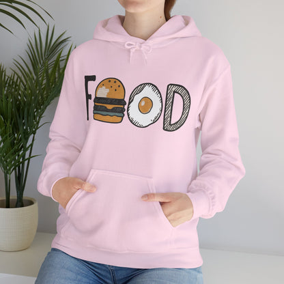 Foodie Hoodie - Casual Hooded Sweatshirt - Fun Gift for Chefs & Food Enthusiasts