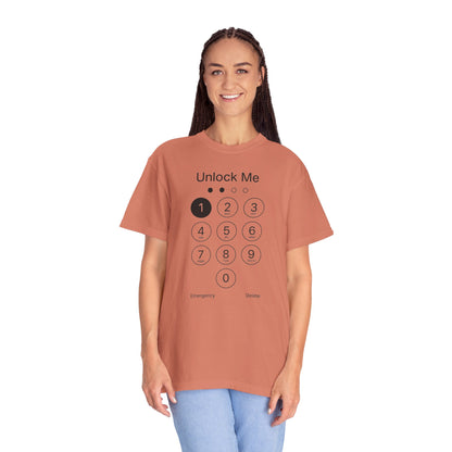 Unlock Me Graphic Tee | Funny Geek Graphic Tee | Tech Humor Shirt