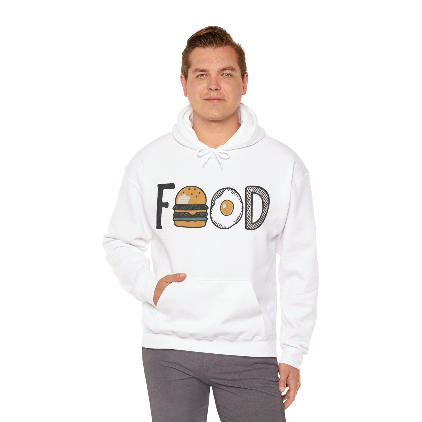 Foodie Hoodie - Casual Hooded Sweatshirt - Fun Gift for Chefs & Food Enthusiasts