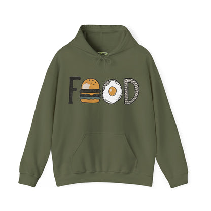 Foodie Hoodie - Casual Hooded Sweatshirt - Fun Gift for Chefs & Food Enthusiasts