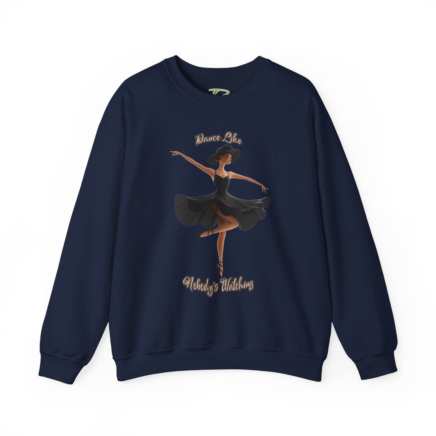 Ballerina Sweatshirt – Women’s Cozy Ballet Crewneck Sweatshirt - Ballerina Valentine Gift