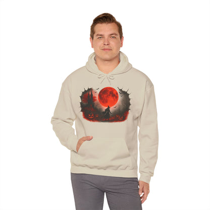 Halloween Hoodie - Cozy Fall Hooded Sweatshirt & Seasonal Gift - Halloween Witch Hoodie - Halloween Costume