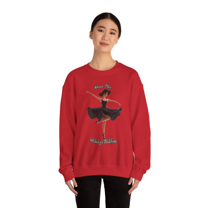 Ballerina Sweatshirt – Women’s Cozy Ballet Crewneck Sweatshirt - Ballerina Valentine Gift