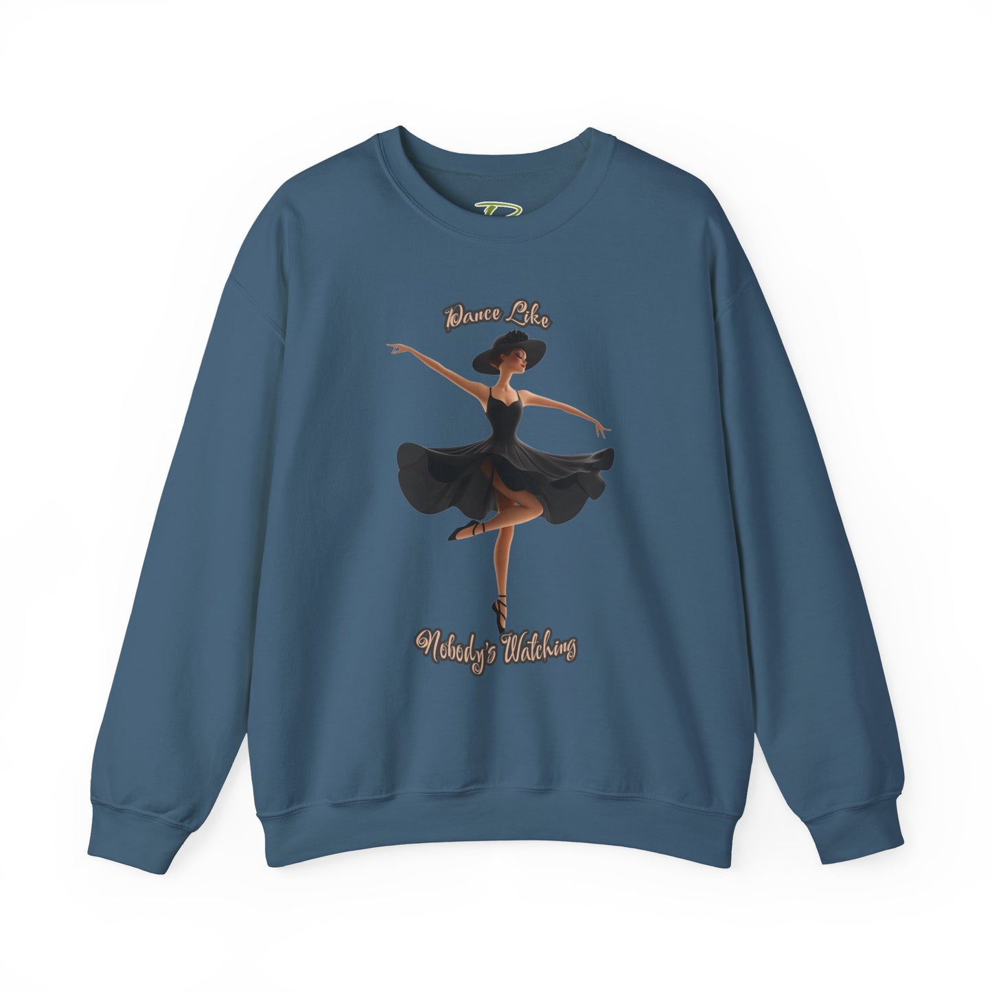 Ballerina Sweatshirt – Women’s Cozy Ballet Crewneck Sweatshirt - Ballerina Valentine Gift