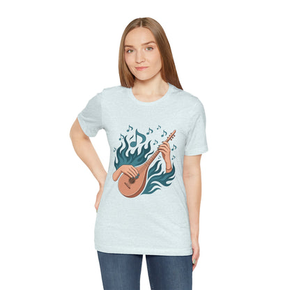 Women's Music Lover T-Shirt | Festival Outfit | Casual Wear Gift |  Lightweight fabric Tee