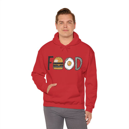 Foodie Hoodie - Casual Hooded Sweatshirt - Fun Gift for Chefs & Food Enthusiasts