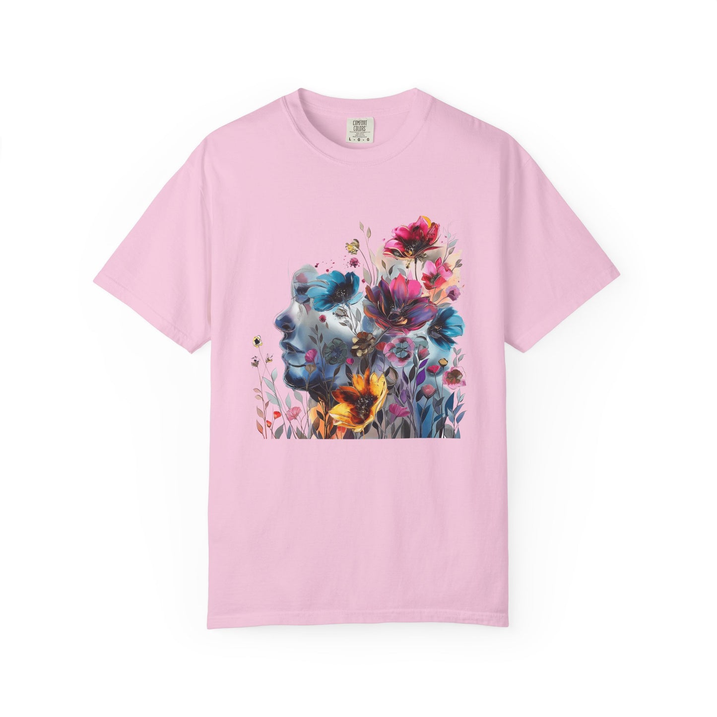 Boho Women's T-shirt | Floral Silhouette Women’s T-Shirt