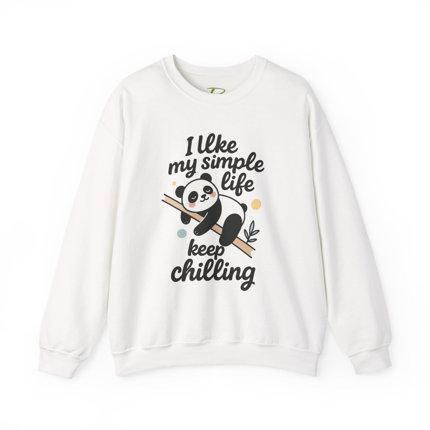 Panda Sweatshirt - Simple Life Graphic Pullover