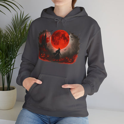 Halloween Hoodie - Cozy Fall Hooded Sweatshirt & Seasonal Gift - Halloween Witch Hoodie - Halloween Costume