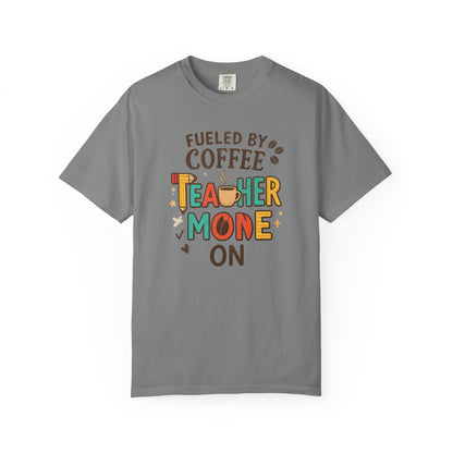 Teacher Coffee T-Shirt | Funny Unisex Teaching Tee | Unisex Back to School Tee