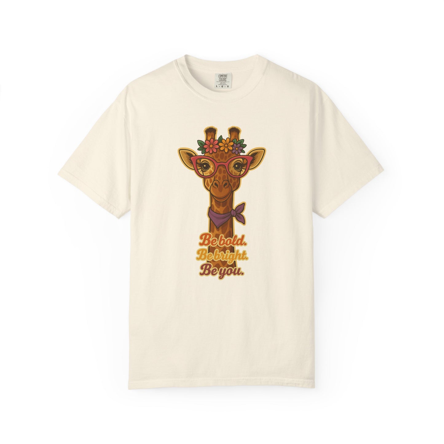 Cute Giraffe T-shirt | Inspirational Women's Graphic Tee