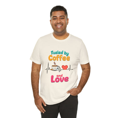 Coffee Lover T-Shirt | Funny Unisex Graphic Tee for Coffee Enthusiasts |  Lightweight fabric Tee