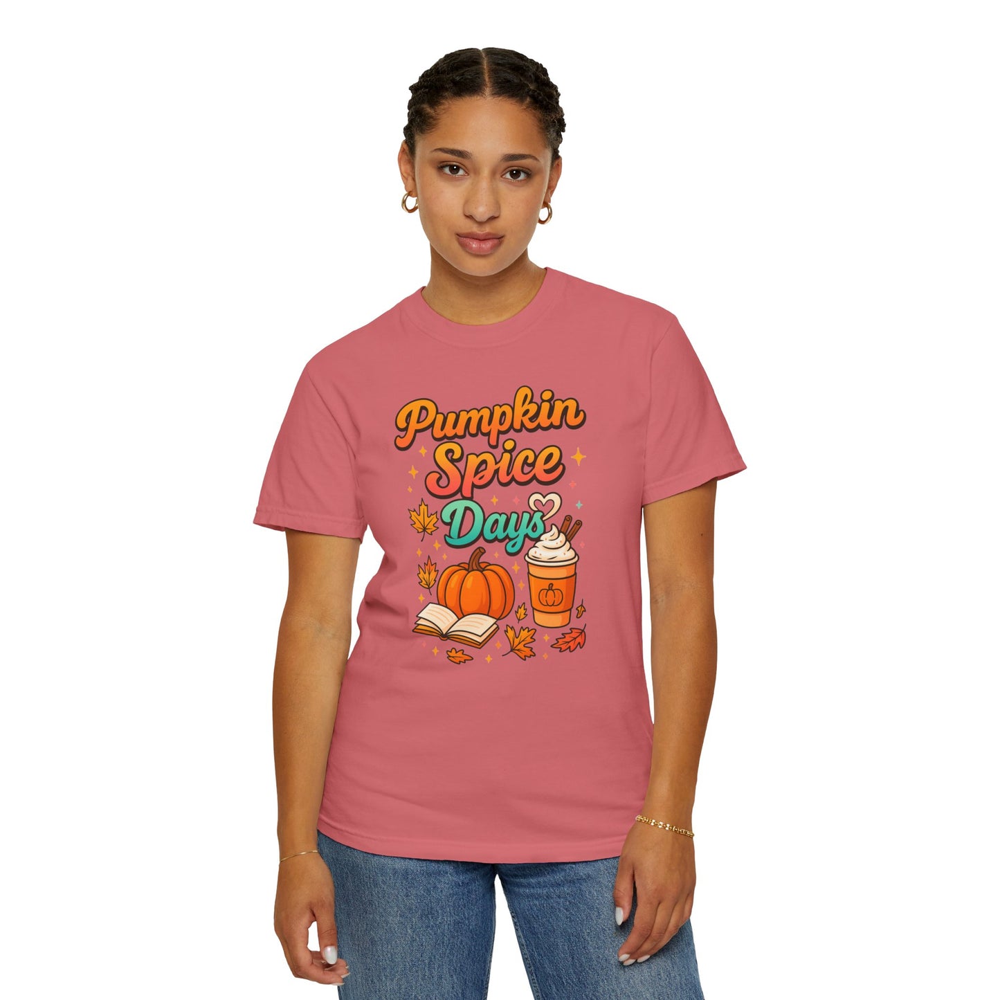 Pumpkin Spice Graphic T-shirt - Halloween Tee
