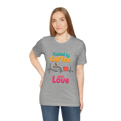 Coffee Lover T-Shirt | Funny Unisex Graphic Tee for Coffee Enthusiasts |  Lightweight fabric Tee