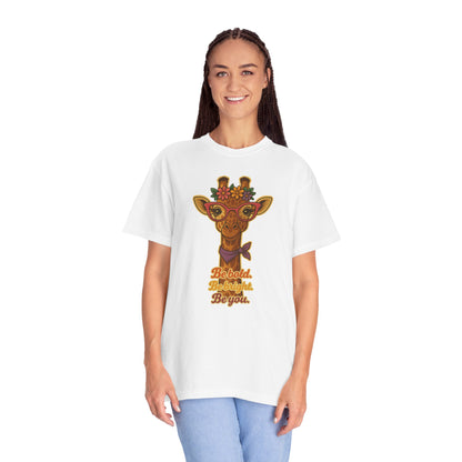 Cute Giraffe T-shirt | Inspirational Women's Graphic Tee