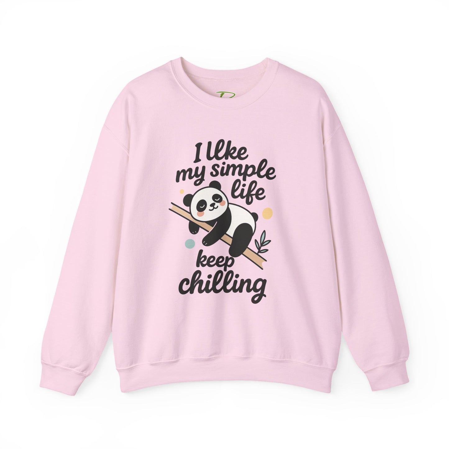 Panda Sweatshirt - Simple Life Graphic Pullover