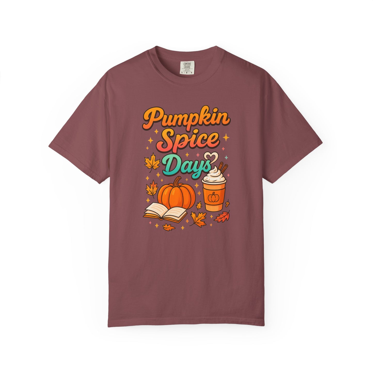 Pumpkin Spice Graphic T-shirt - Halloween Tee