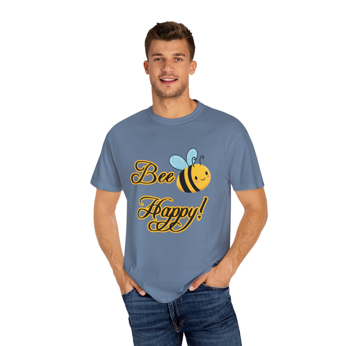 Bee Happy T-shirt | Cute Graphic Tee for Nature Lovers