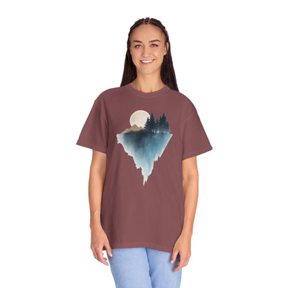 Outdoor Adventure T-Shirt | Unisex Mountain Sunrise Tee
