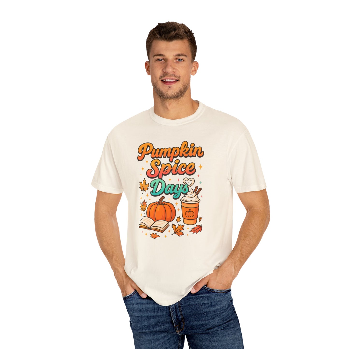 Pumpkin Spice Graphic T-shirt - Halloween Tee