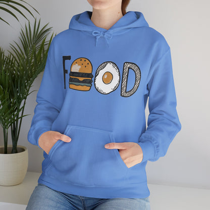 Foodie Hoodie - Casual Hooded Sweatshirt - Fun Gift for Chefs & Food Enthusiasts